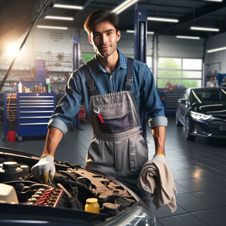 تعویض روغن هیدرولیک فرمان و شستشوی جعبه فرمان با دستگاه در فولادشهر